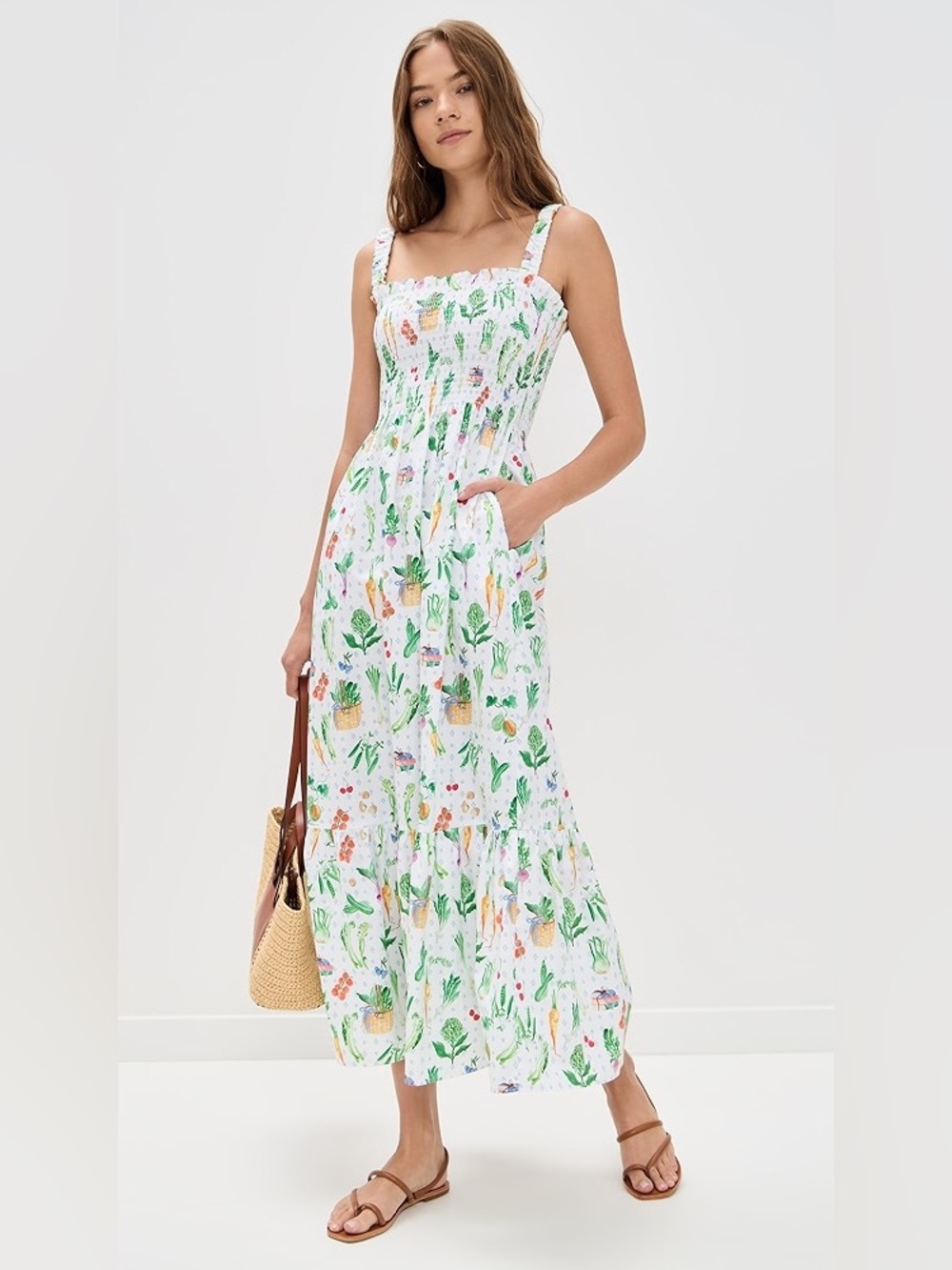 Hill House Anjuli Nap Dress Farmer’s market NWT maxi dress